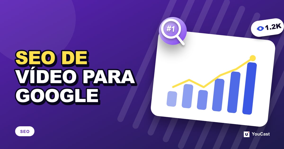 Portada con el titular «SEO DE VÍDEO PARA GOOGLE»