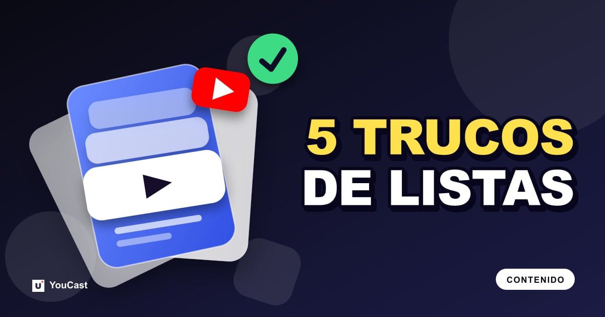 Portada con el titular «5 TRUCOS DE LISTAS»