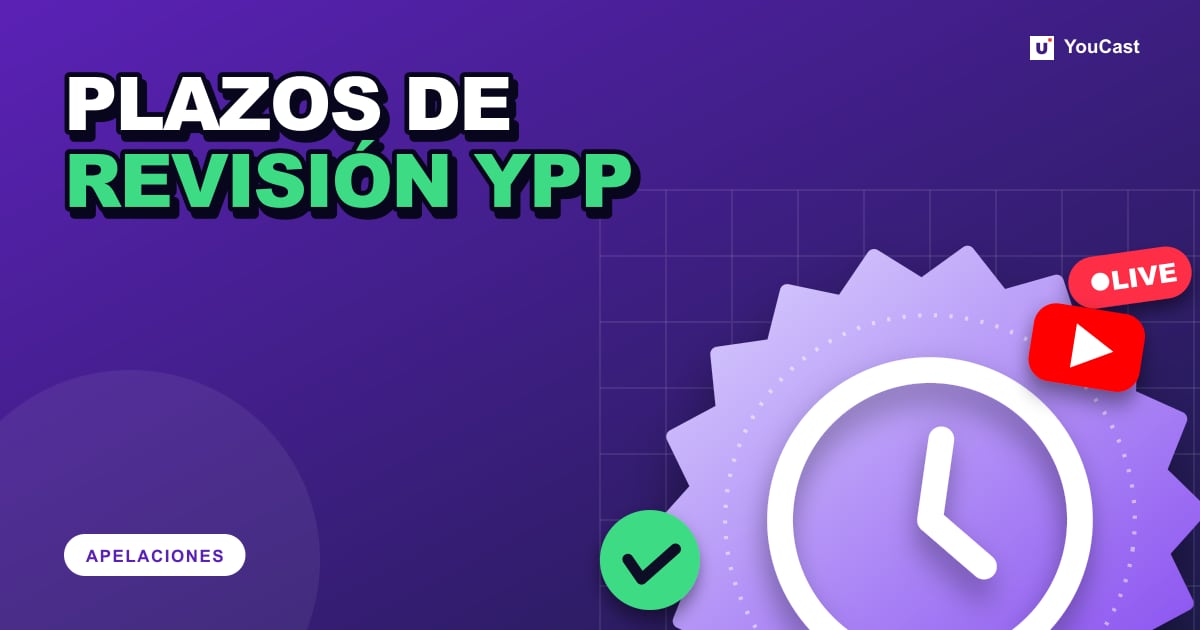 Portada con el titular «PLAZOS DE REVISIÓN YPP»
