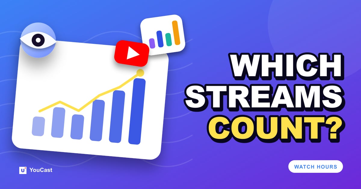 Cover graphic with the headline "WHICH STREAMS COUNT?" and an eye