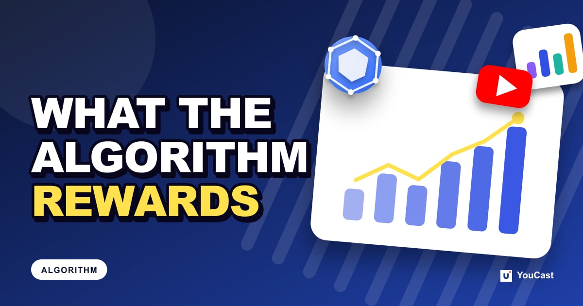 Cover graphic with the headline "WHAT THE ALGORITHM REWARDS" and a radar chart